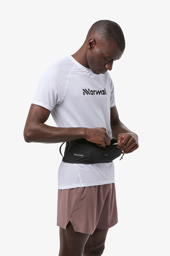 Run Belt Black Run belt for men