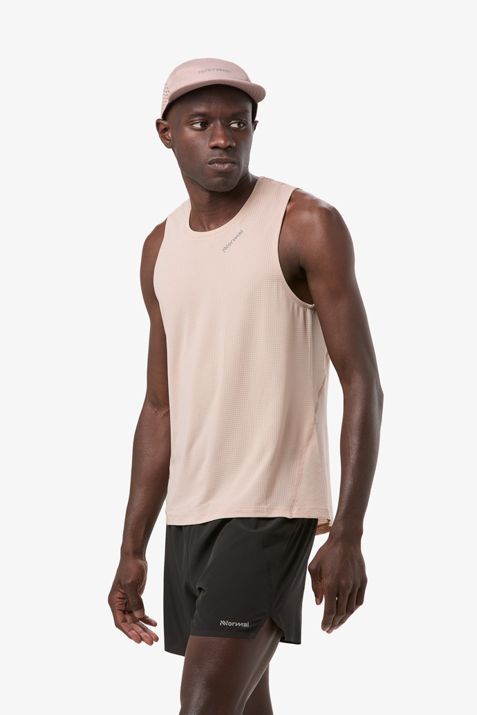 Race Tank Dusty Pink Men's dusty pink race tank top