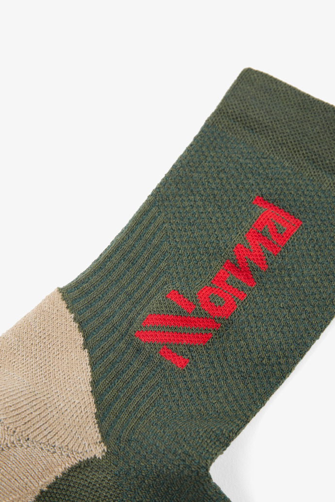 Merino Sock Green Green merino socks for men